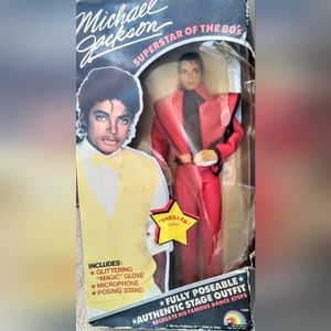 Michael Jackson Doll - Thriller Outfit